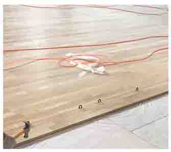篮球馆运动木地板报价